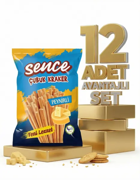Afia Sence Peynirli Çubuk Kraker 12x40 Gr - 2