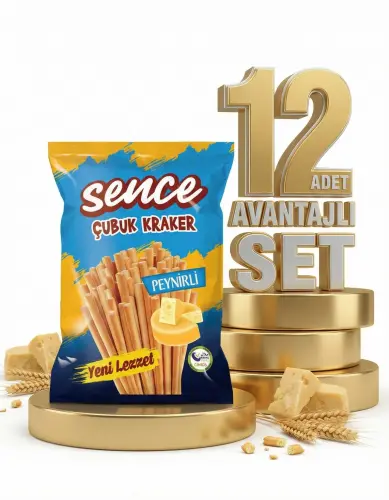 Afia Sence Peynirli Çubuk Kraker 12x40 Gr - 1