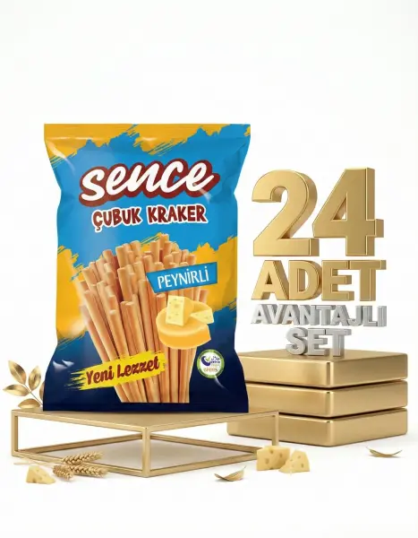 Afia Sence Peynirli Çubuk Kraker 24x40 Gr - 1