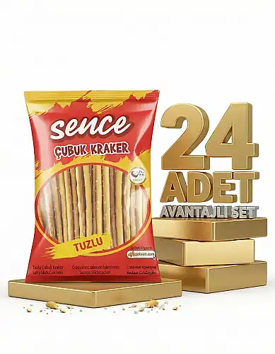 Afia Sence Tuzlu Çubuk Kraker 24x40 Gr - Afia