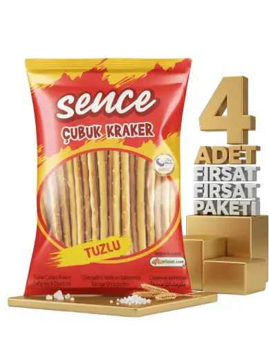 Afia Sence Tuzlu Çubuk Kraker 40 Gr 3 Alana 1 Bedava - AFİA