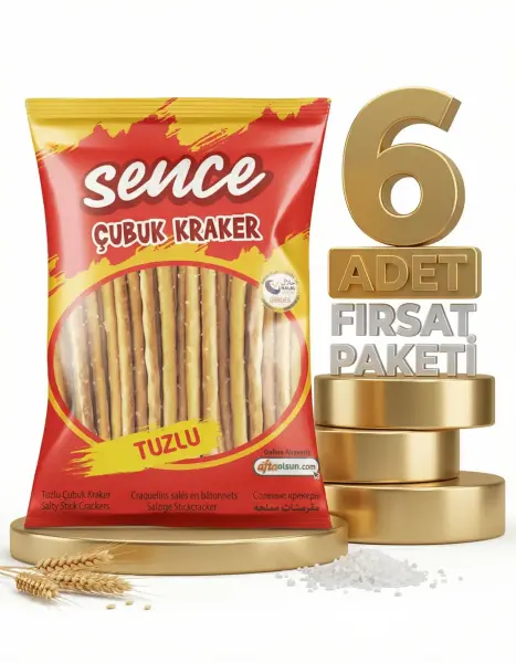 Afia Sence Tuzlu Çubuk Kraker 6x40 Gr - 1