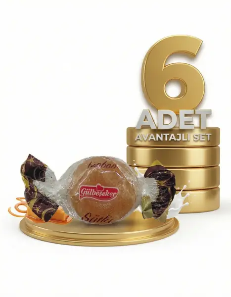 Afia Sütlü Bonbon Şeker 6x1 Kg - 1