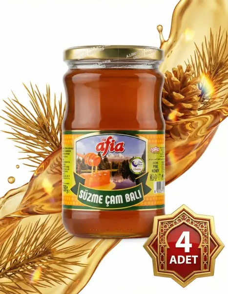 Afia Süzme Çam Balı 4x850 Gr - 2