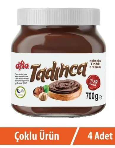 Afia Tadınca Kakaolu Fındık Kreması 4x700 Gr - 1