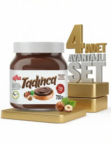 Afia Tadınca Kakaolu Fındık Kreması 4x700 Gr - 1