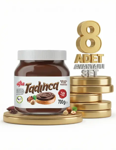 Afia Tadınca Kakaolu Fındık Kreması 8x700 Gr - 1