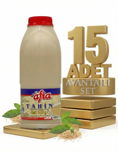 Afia Tahin 15x470 Gr - Afia