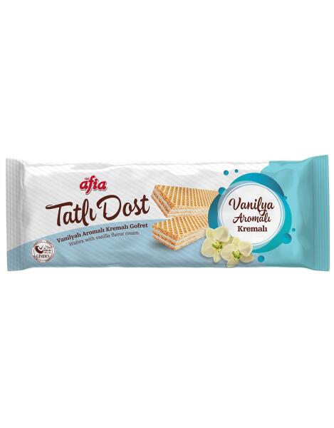 Afia Tatlı Dost Vanilya Kremalı Gofret 140 Gr - 1