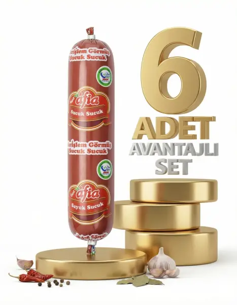 Afia Tavuk Sucuk 6x250 Gr - 1