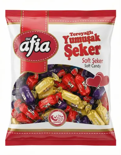 Afia Tereyağ Soft Şeker 1 Kg - 1