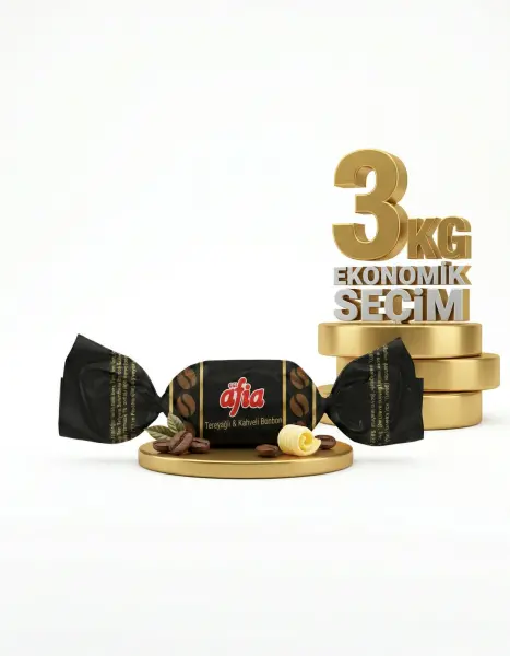 Afia Tereyağlı ve Kahveli Şeker 3x1 Kg - 4