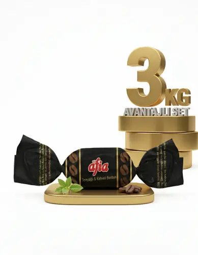 Afia Tereyağlı ve Kahveli Şeker 3x1 Kg - 3