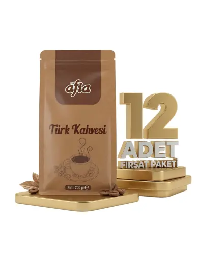 Afia Türk Kahvesi 12x200 Gr - Afia
