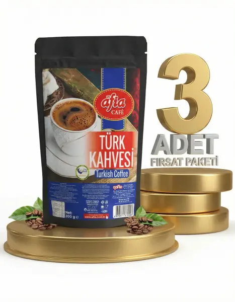Afia Türk Kahvesi 3x200 Gr - 1