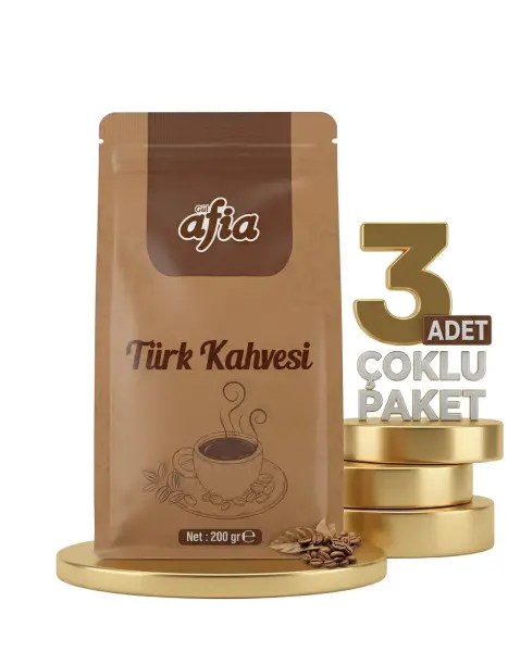 Afia Türk Kahvesi 3x200 Gr - 1