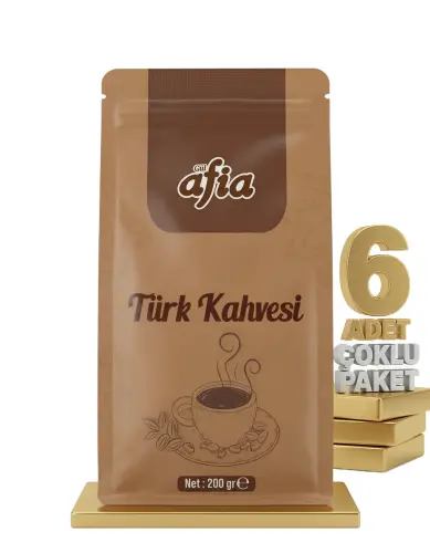 Afia Türk Kahvesi 6x200 Gr - Afia