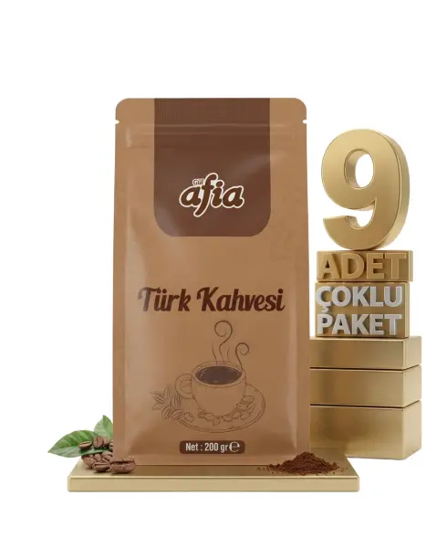 Afia Türk Kahvesi 9x200 Gr - 1