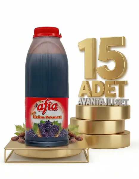 Afia Üzüm Pekmezi 15x615 Gr - 1