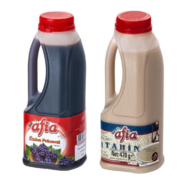 Afia Üzüm Pekmezi 615 Gr ve Tahin 470 Gr - 2