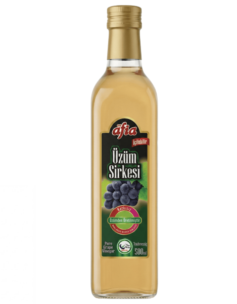 Afia Üzüm Sirkesi Cam Şişe 500 Ml - 1