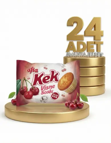 Afia Vişne Soslu Islak Kek 24x35 Gr - 1