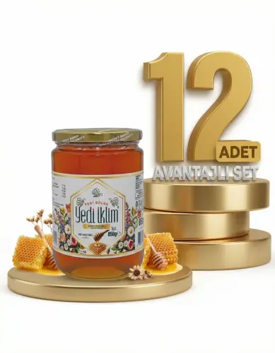 Afia Yedi İklim Süzme Çiçek Bal 12x850 Gr - AFİA