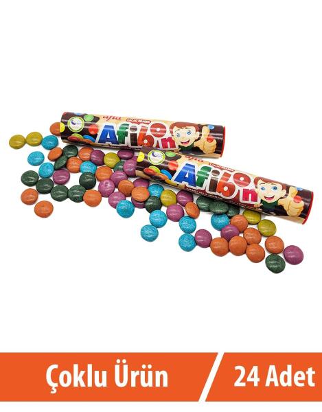 Afibon Kakaolu Draje Şekerleme 24x20 Gr - 1