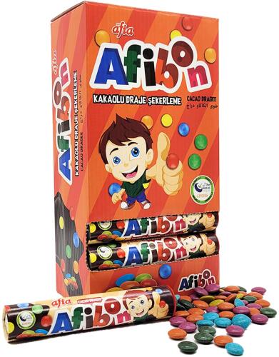 Afibon Kakaolu Draje Şekerleme 24x20 Gr - 2