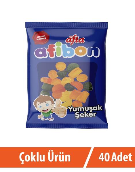 Afibon Yumuşak Şeker 40*80 Gr - 1