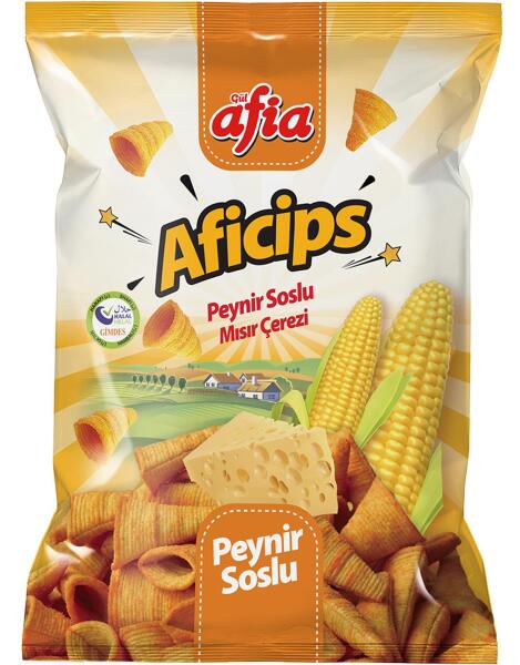 Aficips Peynirli Mısır Cips 50 Gr - 1