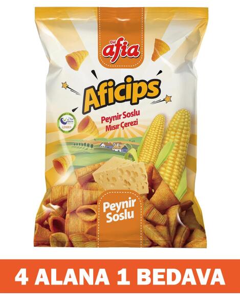 Aficips Peynirli Mısır Cips 50 Gr 4 Alana 1 Bedava - 2