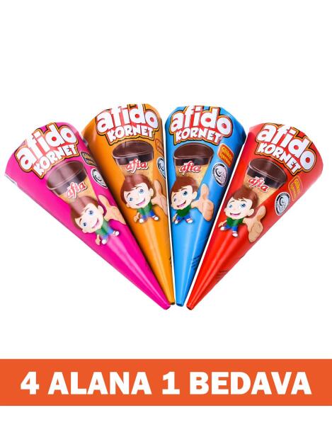 Afia Afido Kornet 4 Alana 1 Bedava - 3