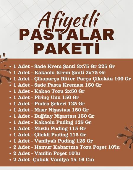Afiyetli Pastalar Paketi - 6