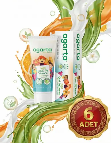 Agarta Çoçuk Diş Macunu 6x75 Ml - 2