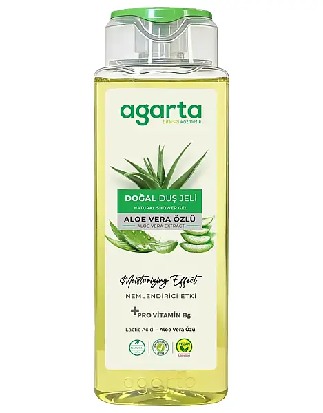 Agarta Doğal Aloe Vera Duş Jeli 400 Ml - 1