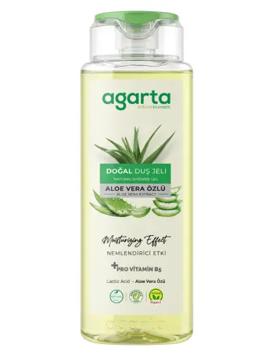Agarta Doğal Aloe Vera Duş Jeli 400 Ml - Agarta