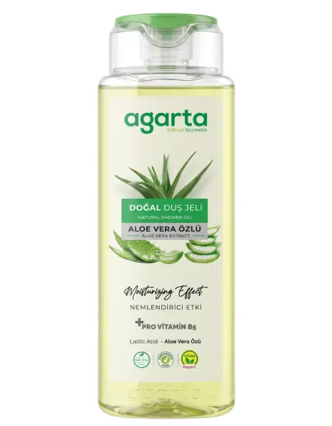 Agarta Doğal Aloe Vera Duş Jeli 400 Ml - 1