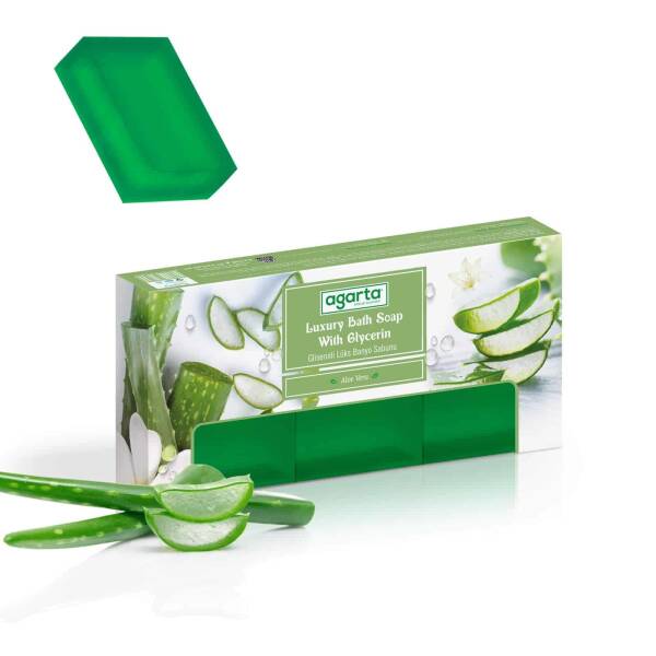 Agarta Doğal Aloe Vera Sabunu 3X150 Gr - 1