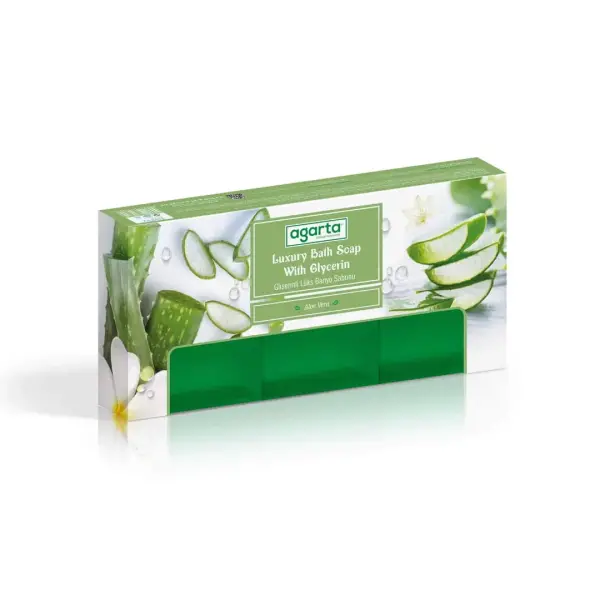 Agarta Doğal Aloe Vera Sabunu 3X150 Gr - 3