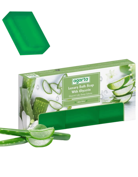 Agarta Doğal Aloe Vera Sabunu 3X150 Gr - 1
