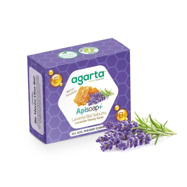 Agarta Doğal Apisoap Lavanta Bal Sabunu 125 Gr - 1