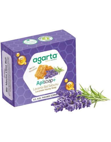 Agarta Doğal Apisoap Lavanta Bal Sabunu 125 Gr - Agarta