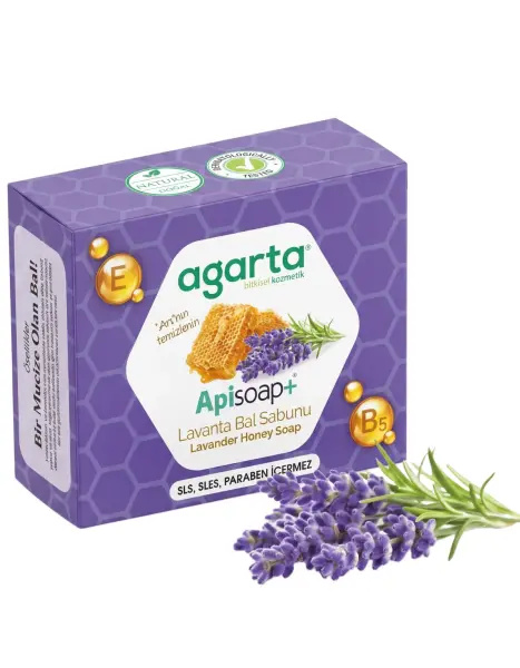 Agarta Doğal Apisoap Lavanta Bal Sabunu 125 Gr - 1