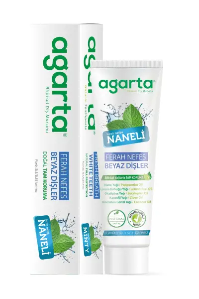 Agarta Doğal Diş Macunu Naneli 100 Ml - 1