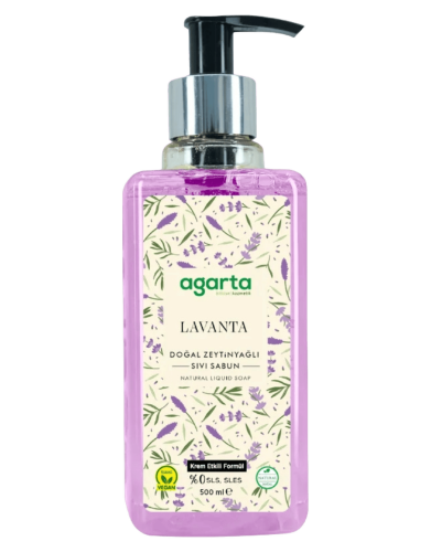 Agarta Doğal Sıvı Sabun Lavanta 500 Ml - AGARTA