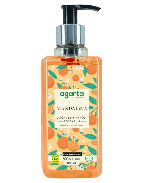 Agarta Doğal Sıvı Sabun Limon 500 Ml - 1