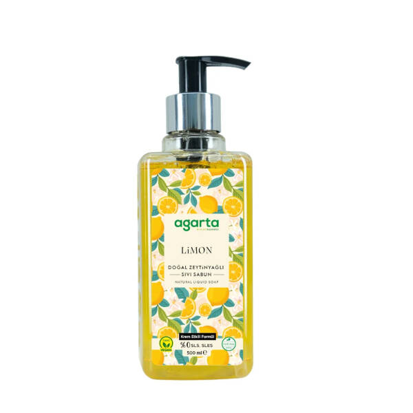 Agarta Doğal Sıvı Sabun Mandalina 500 Ml - 1