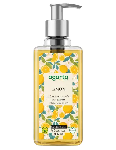Agarta Doğal Sıvı Sabun Mandalina 500 Ml - 1
