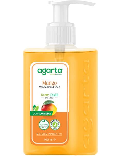 Agarta Doğal Sıvı Sabun Mango 400 Ml - 1